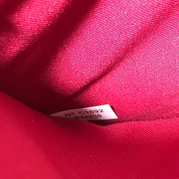 Coach Metallic Medium Corner Zip Wallet Hot Pink - Picture 6 of 7